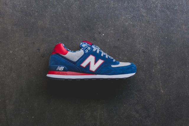 new balance-574-paisley red-blue pack