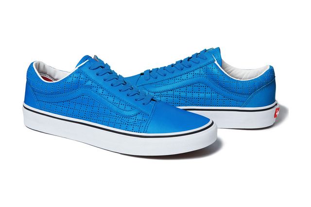 Supreme x Vans – Old Skool “Perforated Leather” Pack