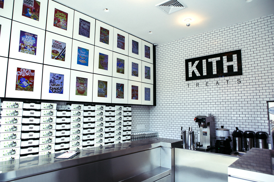 Ronnie Fieg Just opened up a Cereal Bar at KITH Brooklyn