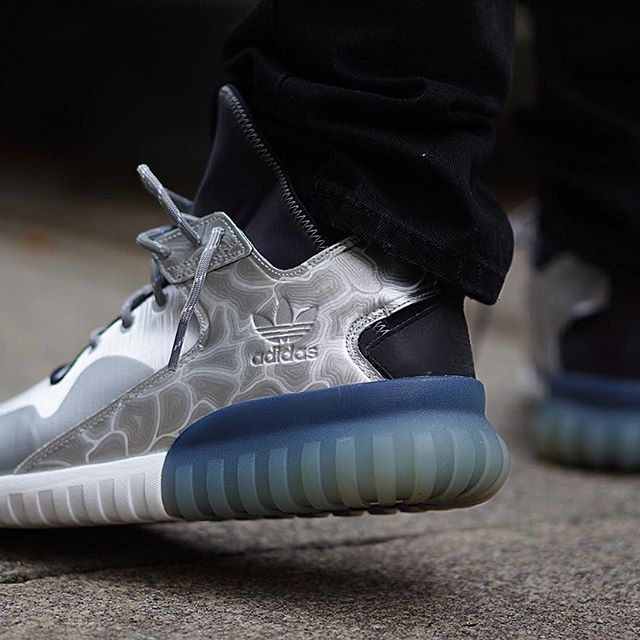 These Chromed out Adidas Tubular X Just Dropped Overseas