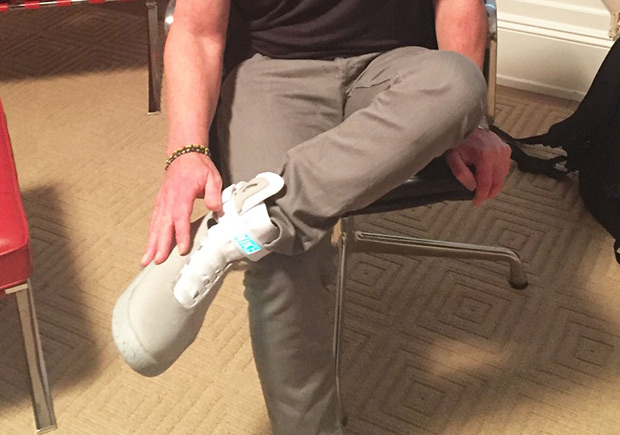 Michael J Fox Auto Laces the Official Nike Mag