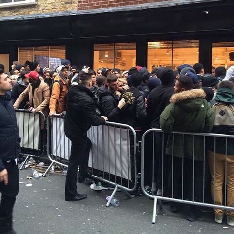 Here’s what the line looks like at Supreme London and Japan