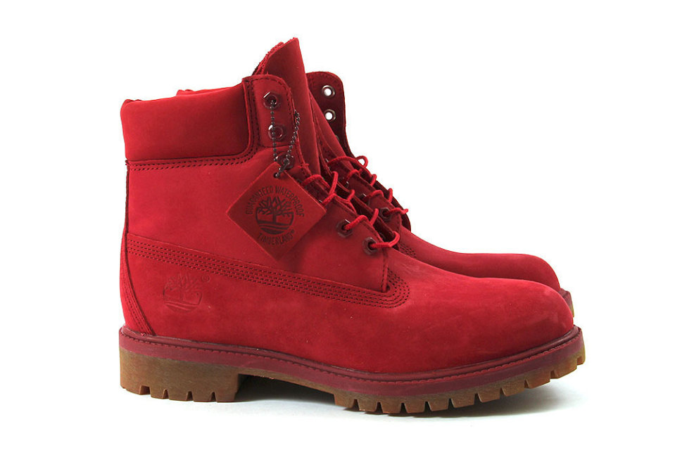 Timberland 6 Inch Boot “Red Suede”