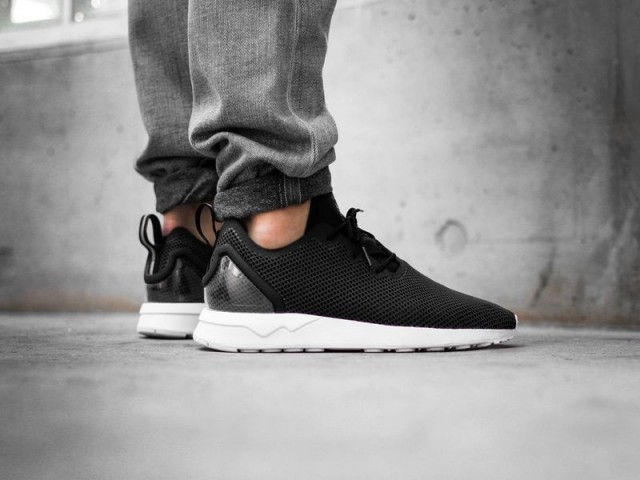 adidas zx flux racer asym black