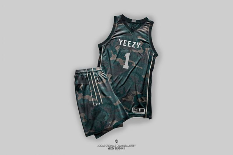 Adidas Yeezy Season 1 Basketball Jerseys