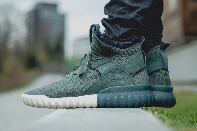 adidas Tubular X Primeknit “Shadow Green”