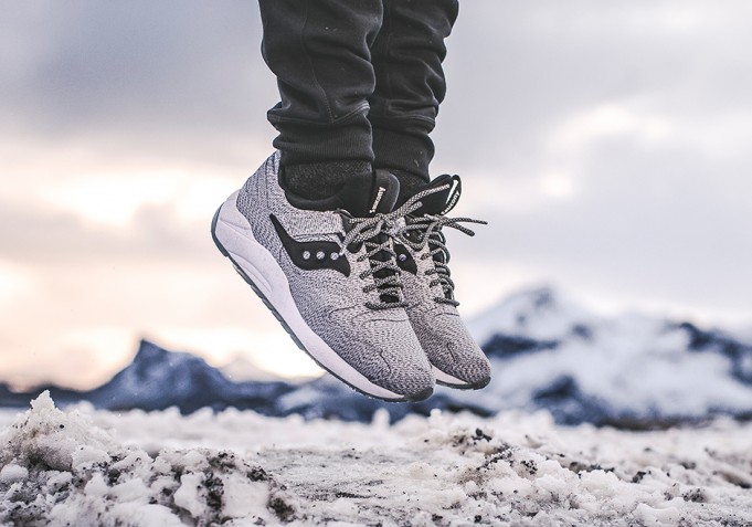 Saucony Grid 9000 “Dirty Snow”