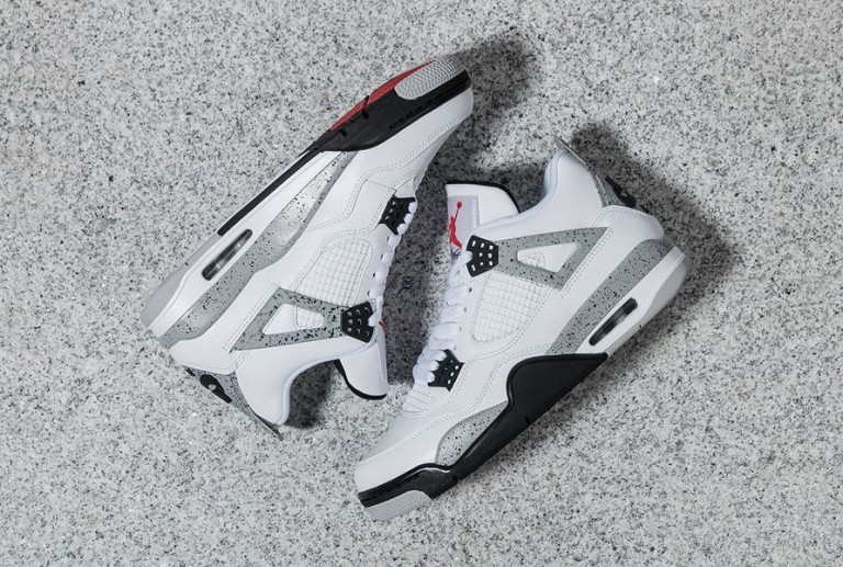 Air Jordan 4 “White Cement” Release Reminder