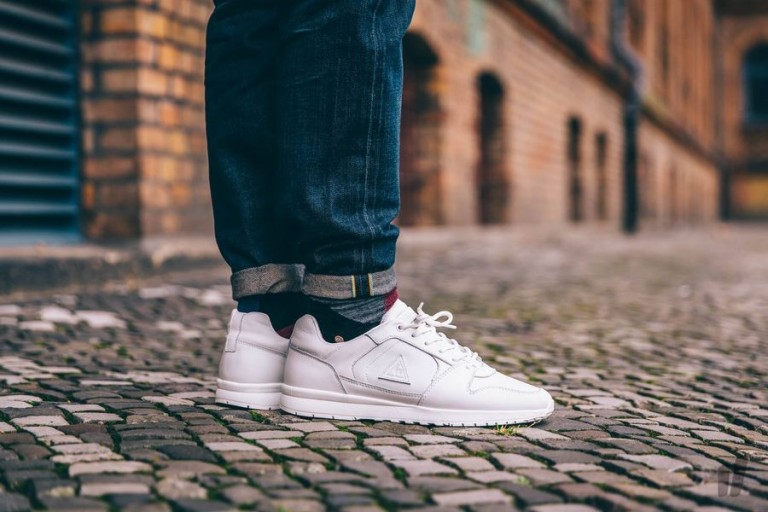 Le Coq Sportif Gaspar Leather Low “Bright New White”