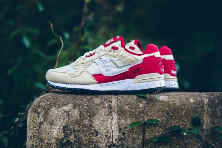 Saucony Shadow 5000 – Cream/Red