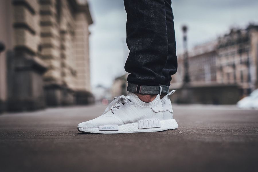 addidas nmd all white