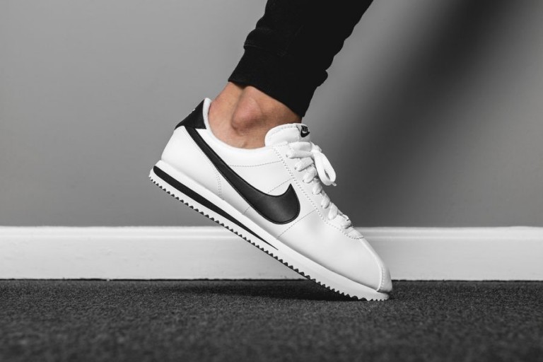 Nike Cortez Basic Leather “Black/White”