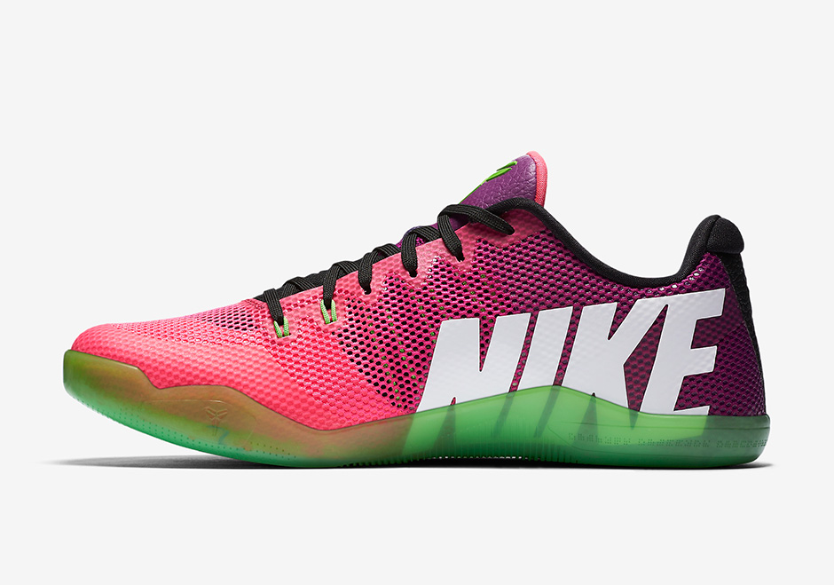 nike-kobe-11-mambacurial-pink-flash-action-green-03