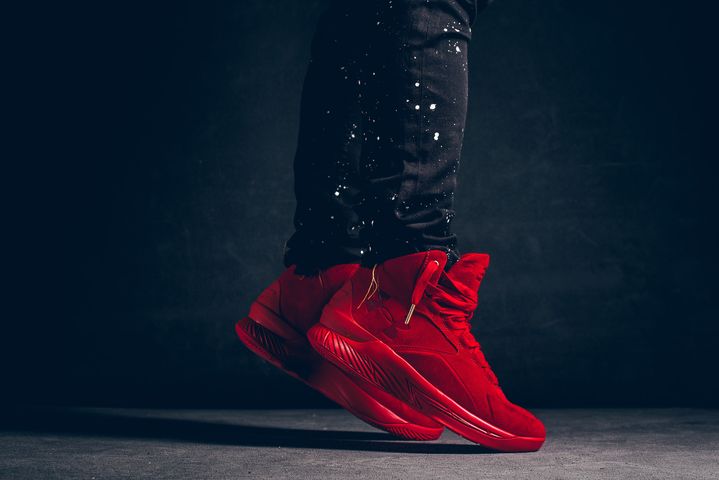 Under Armour Curry Lux “Red Suede”