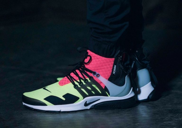 ACRONYM x Nike Air Presto Mid “Neon”