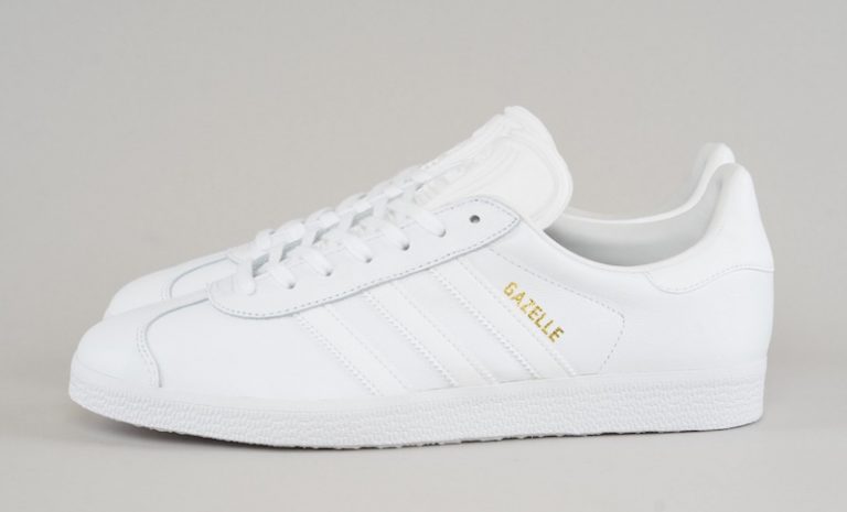 Adidas Gazelle “Triple White”