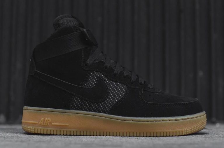 Nike Air Force 1 High “Black/Gum”