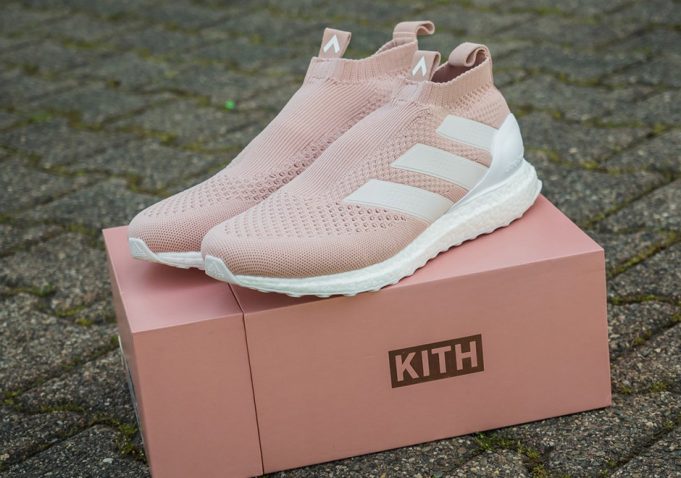 Kith x Adidas Ace 16+ Ultra Boost “Vapour Pink”
