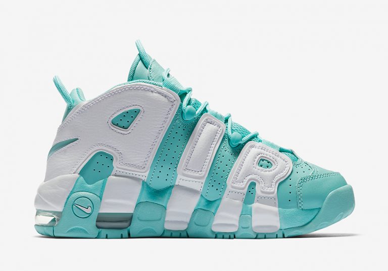 Nike Air More Uptempo GS “Island Green”