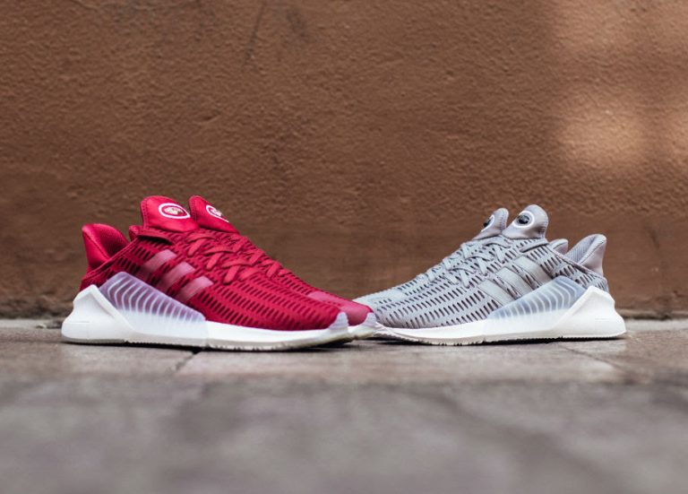adidas ClimaCool 02/17 in Ruby and Grey