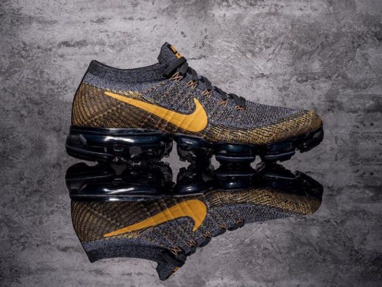 Nike VaporMax in Grey / Yellow