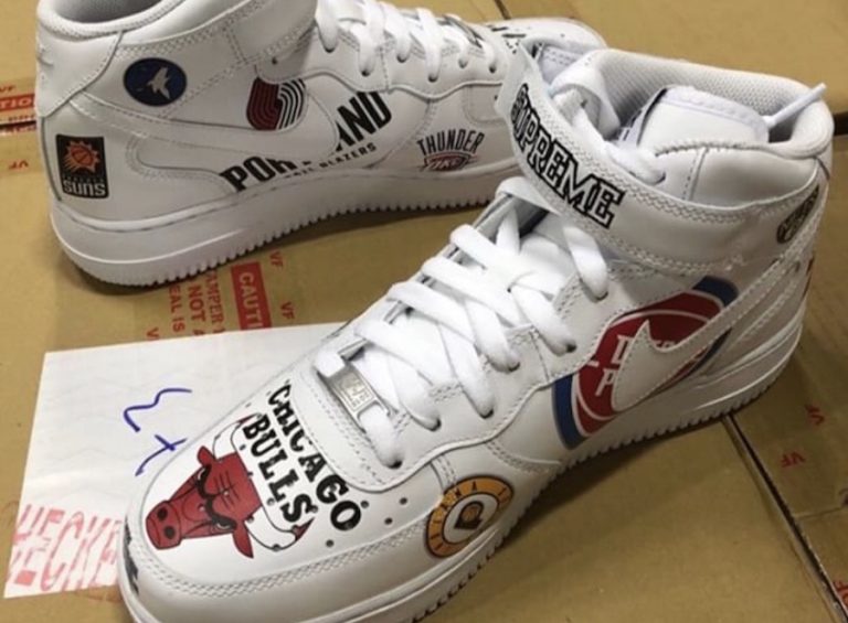 First Look at the Supreme Nike Air Force 1 Mid