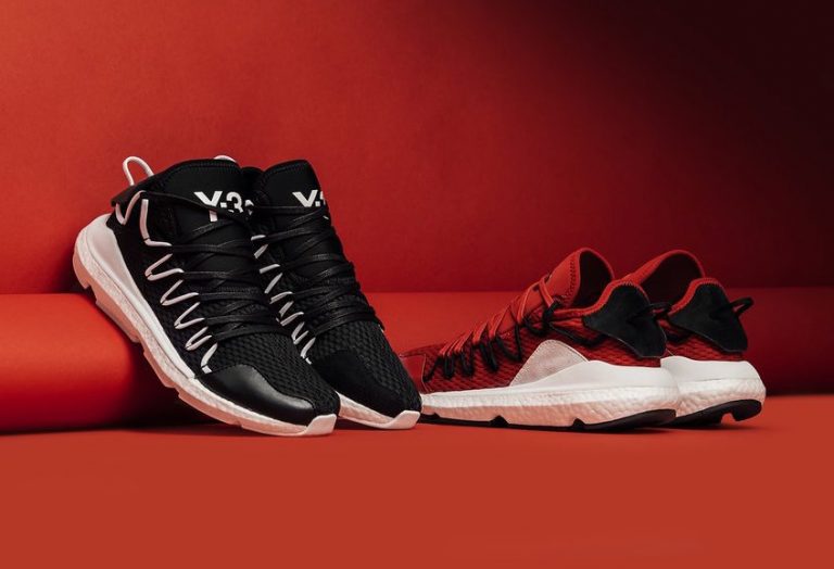 adidas Y-3 Kusari Debut in Black and Red Color ways