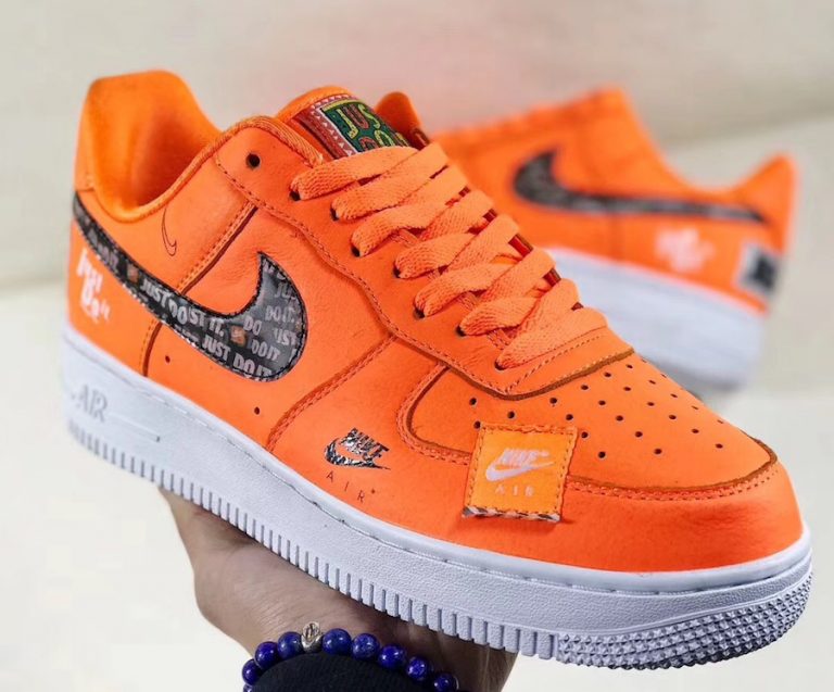 Nike Air Force 1 “Just Do It” in Orange Release Info