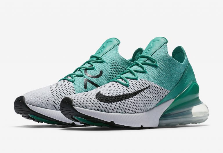 Nike Air Max 270 Flyknit “Clear Emerald”