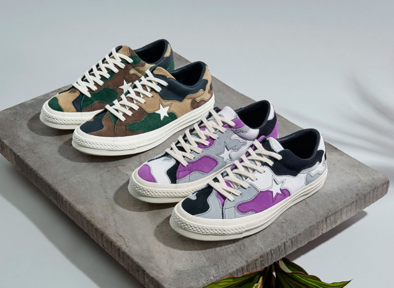 Sneakersnstuff x Converse One Star “Camo” Pack