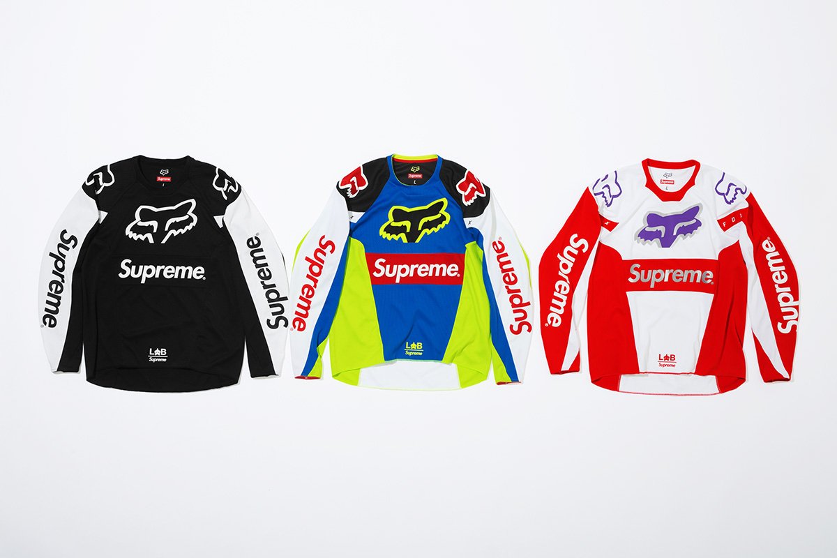 Fox Racing x Supreme Items - Modern Notoriety