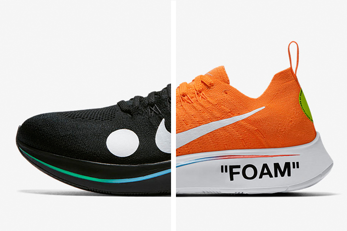 Off-White x Nike Zoom Fly Mercurial Flyknit Pack
