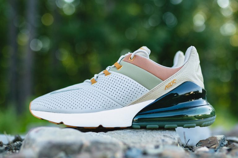 Nike Air Max 270 Premium in String/Desert Ochre