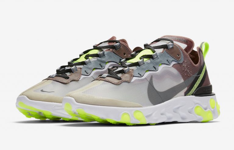 Nike React Element 87 “Desert Sand” for Fall 2018