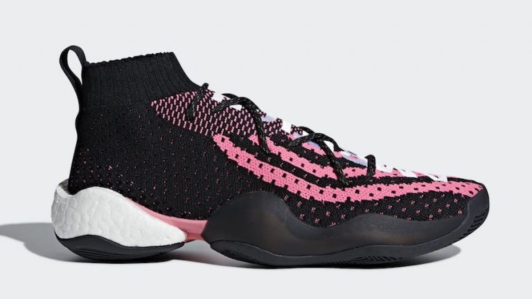 adidas Crazy BYW Pharrell In Pink/Black