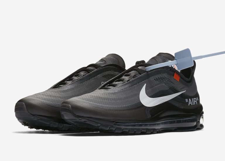 Off-White x Nike Air Max 97 in “Black” Official Photos