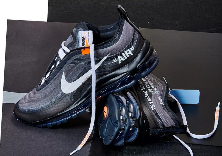 Off-White x Nike Air Max 97 in “Black” Releases October