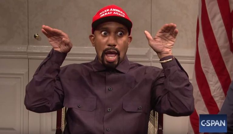 Watch the Kanye West and Donald Trump Meeting Parody from Saturday Night Live