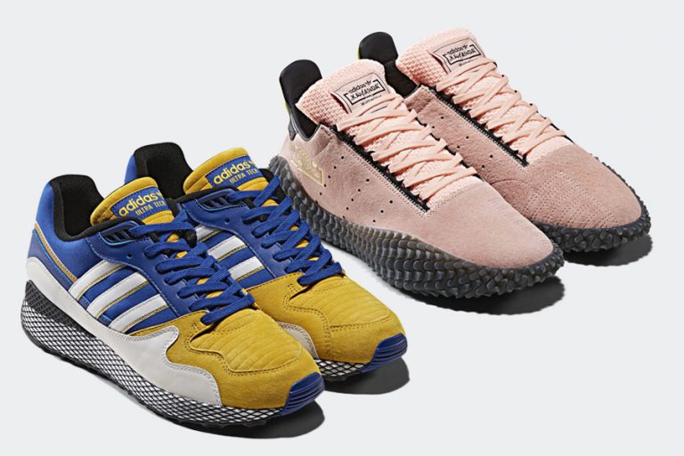 DBZ adidas Ultra Tech “Vegeta” and adidas Kamanda “Majin Buu” Release Date