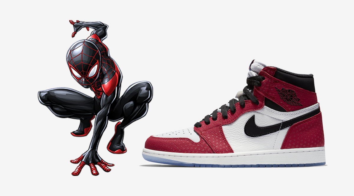Кроссовки с пауком. Nike Air Jordan 1 Spider man. Nike Air Jordan Майлз Моралес. Nike Air Jordan 1 x Spiderman. Nike Air Jordan 1 High Spider man.