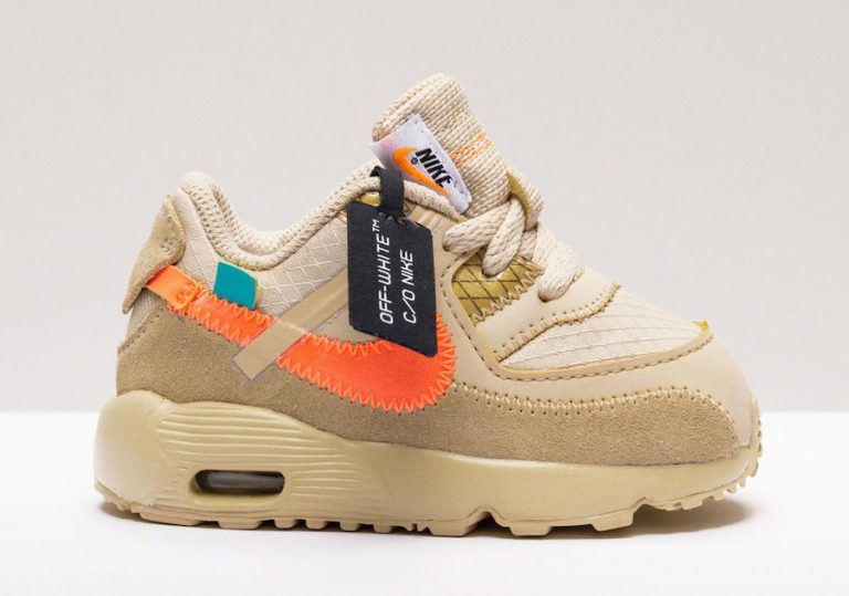 Off-White x Nike Air Max 90 Releasing in Kids Sizes