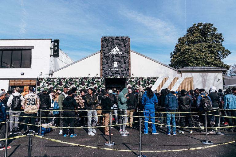 BAPE and adidas celebrated Sports and Culture for Superbowl Weekend