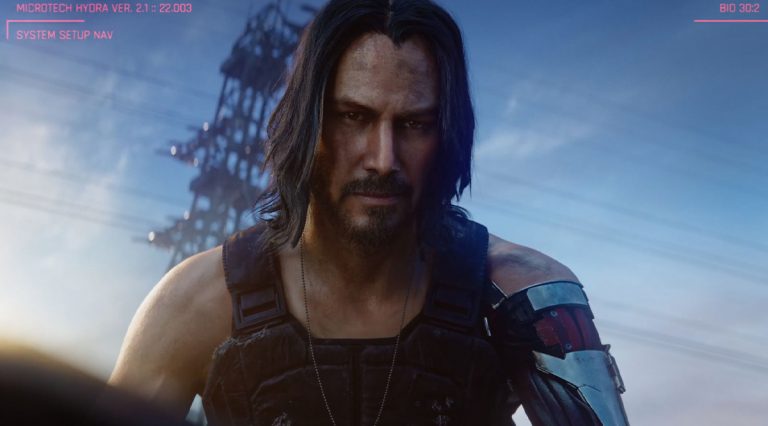 Keanu Reeves Presents Cyberpunk 2077 at E3