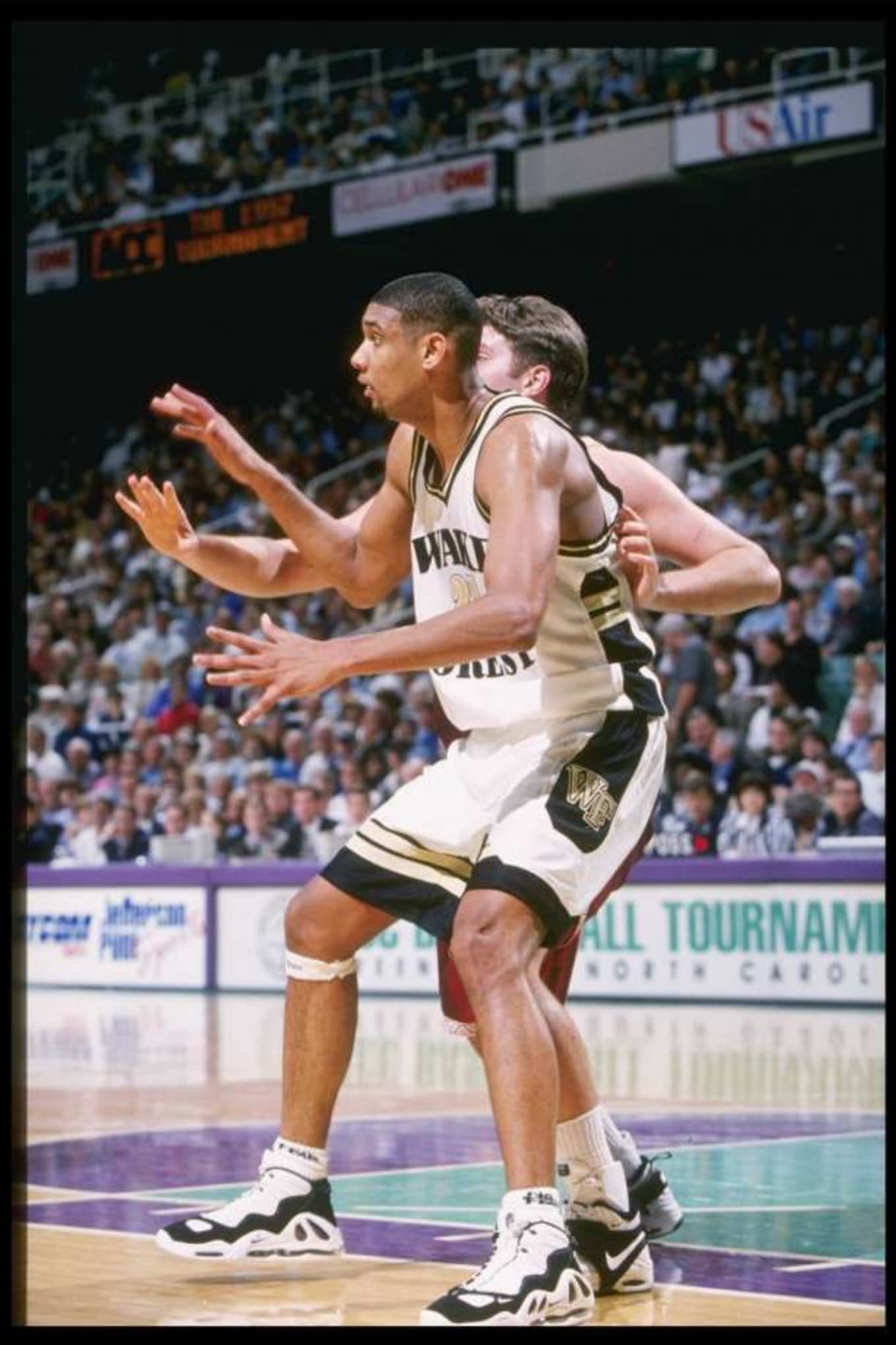 Tim Duncan in college
