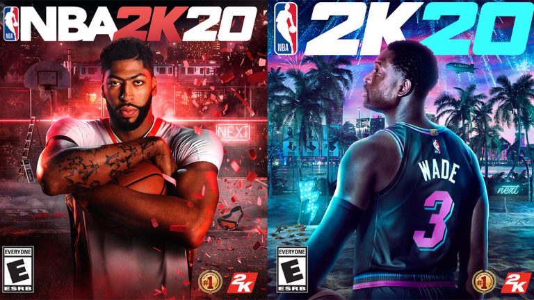 Anthony Davis & Dwyane Wade are the NBA 2K20 Cover Stars