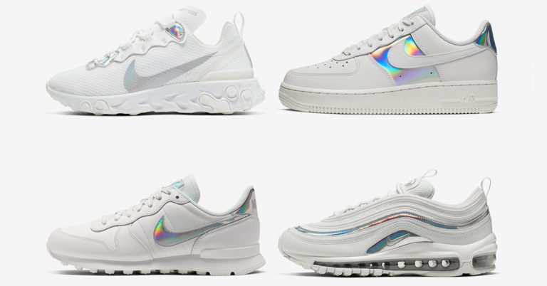 Nike “White Iridescent” Pack