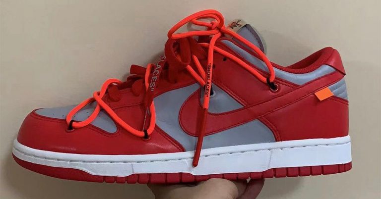 Off-White x Nike Dunk Low “University Red”