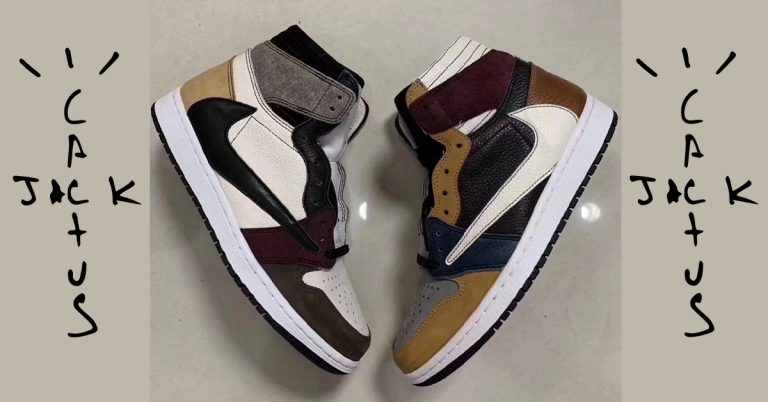 Travis Scott x Air Jordan 1 Multi-Color Sample