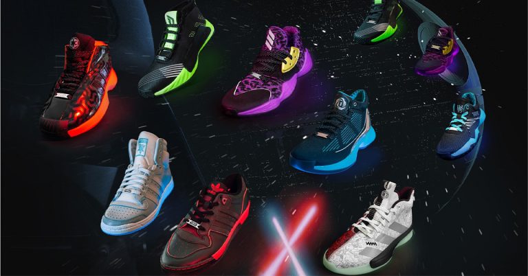 Star Wars x adidas Basketball ‘Lightsaber’ Collection