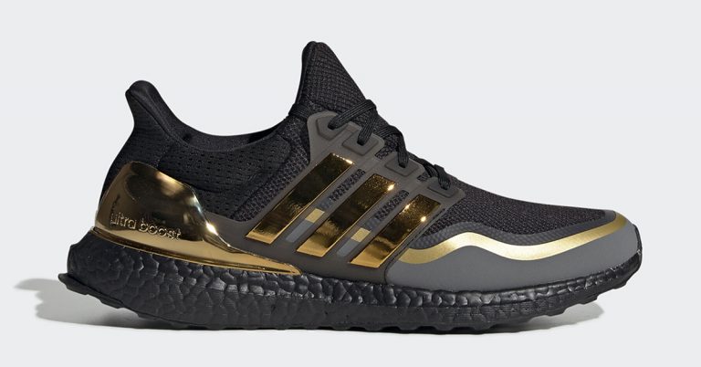 adidas Ultra Boost “Black/Metallic Gold”